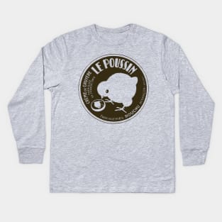 Le Poussin Creme de Gruyere Kids Long Sleeve T-Shirt